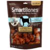 SmartBones Mini Chews with Real Peanut Butter and Chicken for Active Dogs