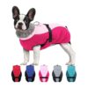 Snow-Ready Dog Winter Jacket with Reflective Trims and Adjustable Buckle for Large Dogs