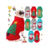 Snowman Santa Christmas Tree Dog Sweaters for Small Dogs Cats Soft Warm Cozy Clothing