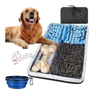 Snuffle Mat for Dogs with Interactive Foraging Skills and Brain Stimulation