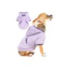 Snugglebug Fleece Dog Sweater for Small Dogs XS Soft and Warm Winter Clothes