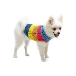 Snuggly XL Size Acrylic Small Dog Sweater for Cats and Dogs with Soft and Stretchy Design