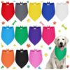 Soft Adjustable Dog Bandanas for Dogs in Various Colors