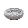 Soft And Cozy Small Pet Bed With Orthopedic Bolster Support For Senior Pets