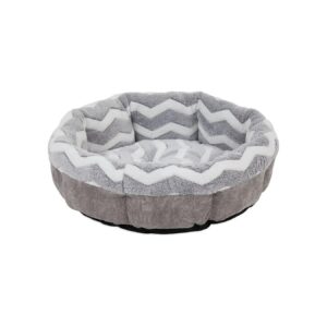 Soft And Cozy Small Pet Bed With Orthopedic Bolster Support For Senior Pets