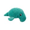 Soft Bite Plush Manatee Toy for Large Breed Dogs with Puncture Resistant Squeaker