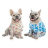 Soft Breathable Striped Dog Shirts for Small Puppies Pullover Vest