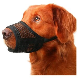 Soft, Breathable and Ventilated Muzzles for Small, Medium and Large Dogs