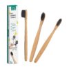 Soft Bristle Bamboo Toothbrush Set for Small Dogs and Cats, Eco-Friendly Dog Grooming Kit