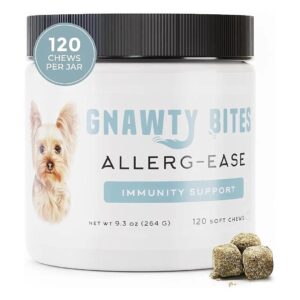 Soft Chew Allergy Relief Probiotics for Small to Large Breed Dogs