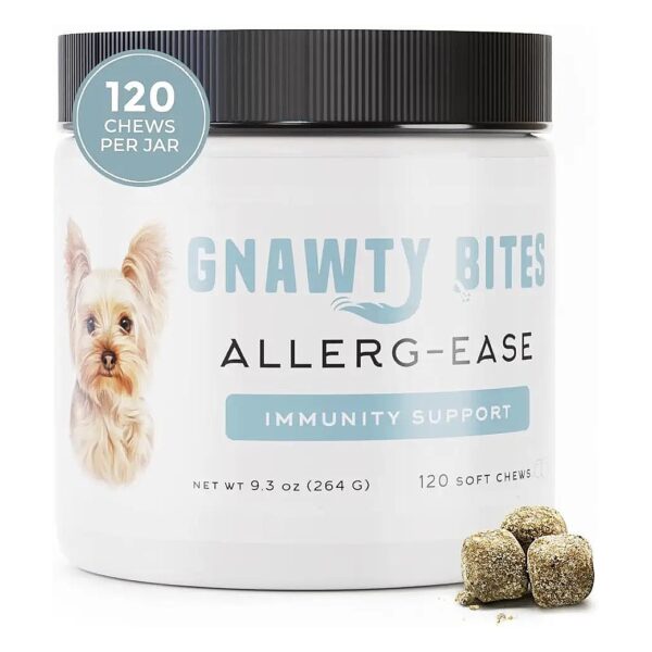 Soft Chew Allergy Relief Probiotics for Small to Large Breed Dogs