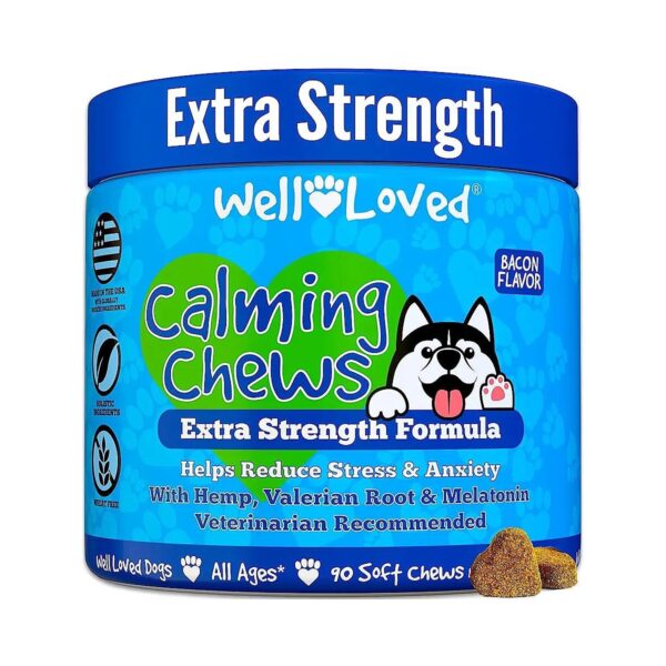 Soft Chew Calming Chews for Dogs with Anxiety Relief Properties