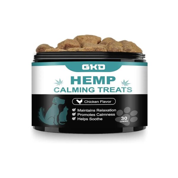 Soft Chew Calming Treats for Dogs with Anxiety and Separation Issues