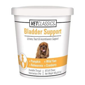 Soft Chews and Tablets for Dog Bladder Health and Incontinence Relief