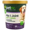 Soft Chews for Hip and Joint Relief with Liver Flavor in Dogs