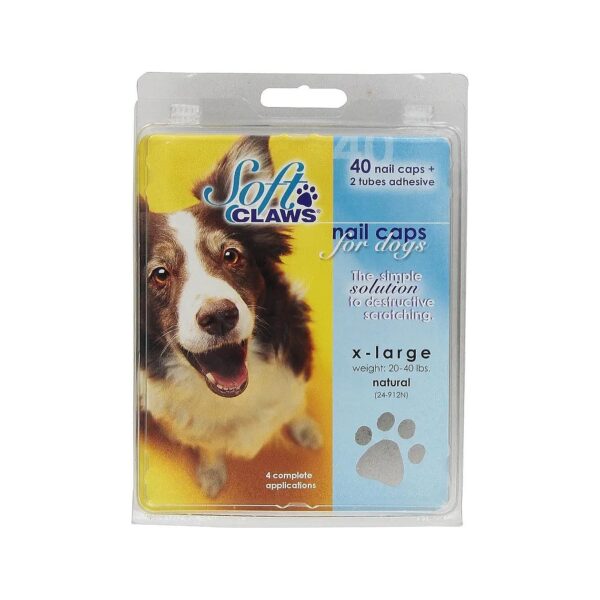 Soft Claws for Homeowners X-Large Dog Nail Caps 4-6 Weeks