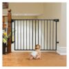 Soft-Close Baby Gate with No Bottom Bar and Hardware Mount