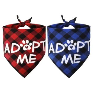 Soft Comfortable Dog Bandanas for All Breed Sizes with Two Color Options