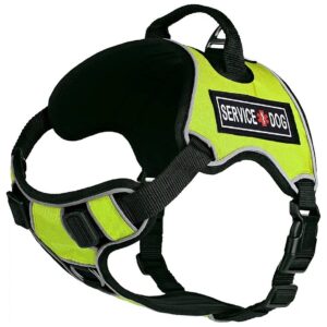 Soft Comfortable No-Pull Dog Harness with Reflective Trim and Quick Release Buckles