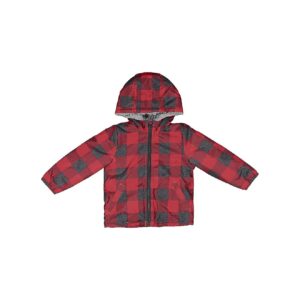 Soft Comfy Pillow Convertible Rain Resistant Jacket Coat for Boys with Embroidery