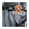 Soft Console Dog Car Seat with Adjustable Straps for Small Dogs