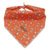 Soft Cotton Dog Bandana for Medium Large Dogs Adjustable Washable Square Kerchief