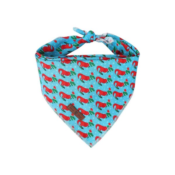 Soft Cotton Dog Bandana for Small Medium Large Dogs, Christmas Occasion Gift