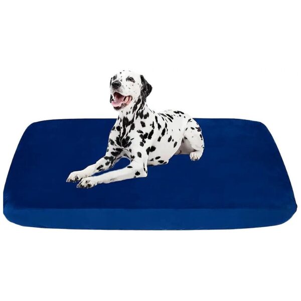 Soft Cotton Dog Bed Replacement Cover 58x28 Inches Large Size Washable Pet Bed Liner