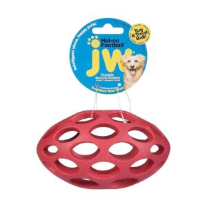 Soft Durable Honeycomb Football Toy for Medium Size Dogs with Pig Ears