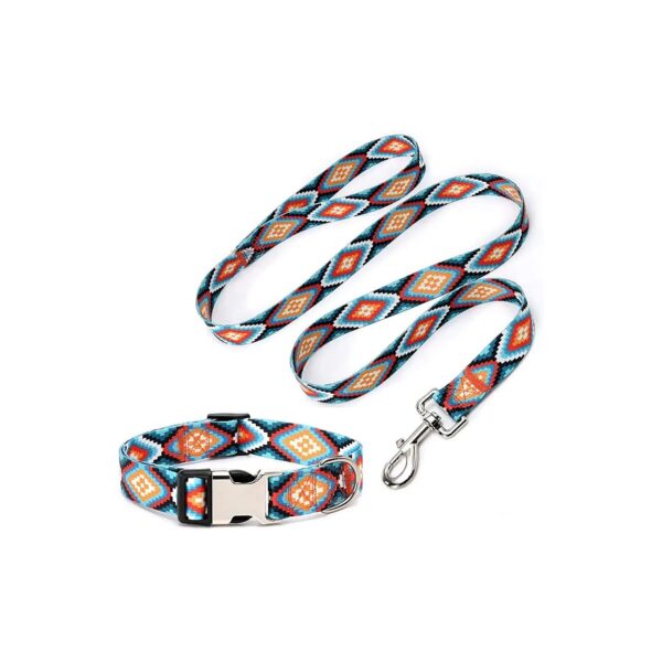 Soft Durable Printable Dog Collars M Adjustable for Small Medium Large Male Dogs