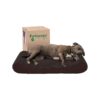 Soft Faux Fur and Suede Orthopedic Dog Bed for Large/Medium Dogs with Removable Cover