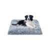 Soft Filled Luxurious Plush Dog Bed Mat for Small Medium Sized Dogs