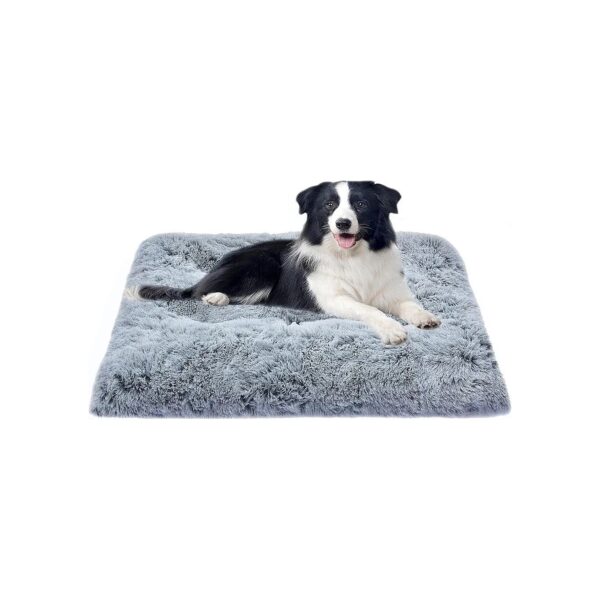 Soft Filled Luxurious Plush Dog Bed Mat for Small Medium Sized Dogs