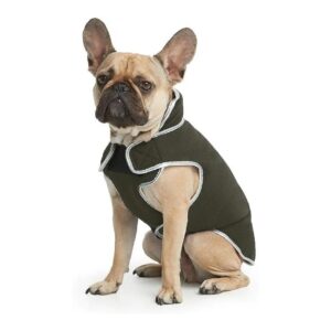 Soft Fleece Dog Coat with Adjustable Velcro for Comfortable Wear Small to Large Sizes