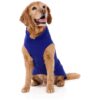 Soft Fleece Dog Vest with Spandex for Medium Dogs with Generous Armholes and Higher Neck