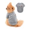 Soft Fleece Pullover Sweater for Small Dogs and Medium Cats Warm Winter Coat