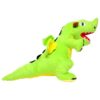 Soft Flexible Green Dragon Squeaker Toy with Multiple Layers for Durable Play