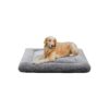 Soft Fluffy Non Slip Large Dog Crate Bed Pad Kennel Mat for Grey Large Breed Dogs