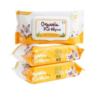 Soft, Gentle, and Effective Pet Wipes for Daily Use and Travel