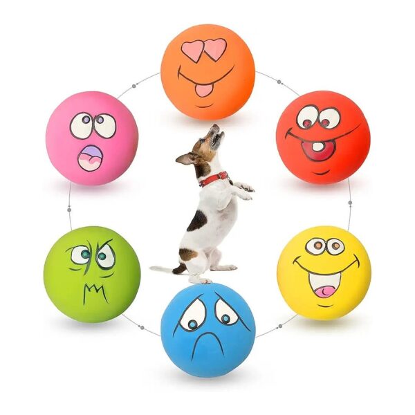 Soft Latex Squeaky Pet Toys for Small Breeds Mini Dogs Puppy