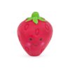 Soft Latex Strawberry Large Dog Toy for Interactive Play and Fun