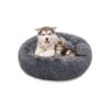 Soft Long Plush Pet Bed for Small Dogs and Cats with Waterproof Bottom