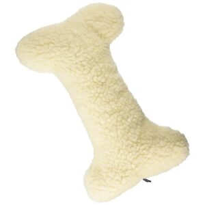 Soft Medium Fleece Plush Bone Chew Toy for Large Dogs