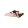 Soft Memory Foam Dog Bed with Removable Suede Cover and Extra-Large Size