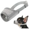 Soft Mesh Dog Muzzle for Small to Large Dogs, Allows for Panting and Drinking