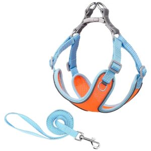 Soft Mesh No Pull Pet Harness with Chest Attachment Clip for Small Medium Large Dogs