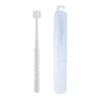 Soft Mini Toothbrush for Small Dogs Cats 360-Degree Pet Toothbrush with Ergonomic Handle