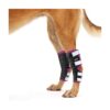 Soft Neoprene Canine Rear Leg Braces for Injured or Arthritic Dogs Pink Size S Pair