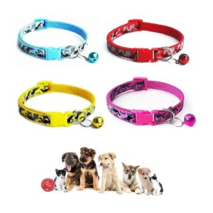 Soft Nylon Camo Collars for Small Dogs Puppies and Kittens