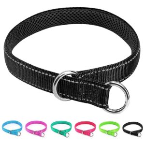 Soft Nylon Reflective Slip Collar for Puppies with 20-38 Pound Weight Range